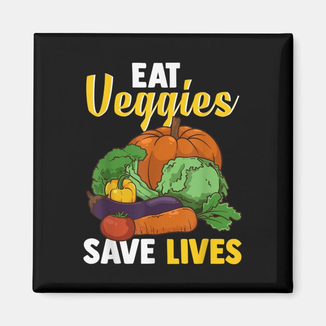 Aimant monde vegan jour heureux monde vegan jour-le futur (Devant)