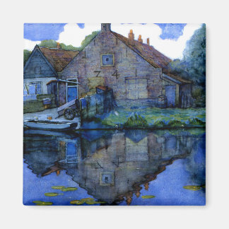Aimant Mondrian - Maison sur la Gein