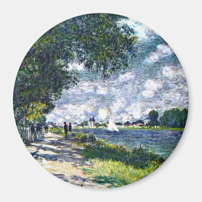 Aimant Monet : La Seine à Argenteuil (Devant)
