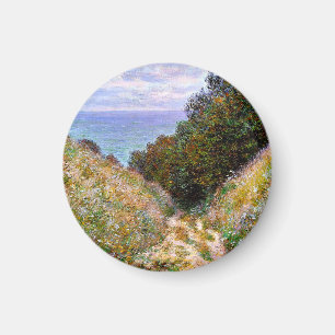 Aimant Monet - Le chemin à La Cavee, Pourville
