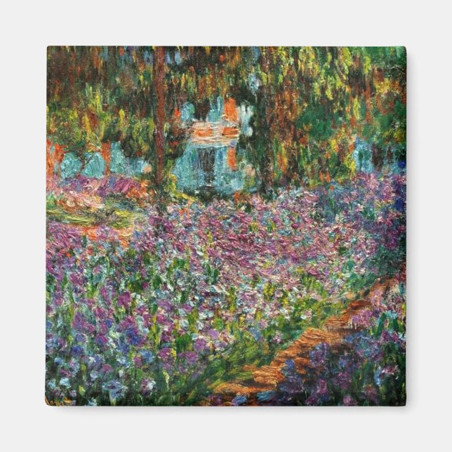Aimant Monet Le jardin de l'artiste à Giverny (Devant)