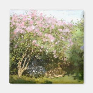 Aimant Monet - Lilacs au soleil