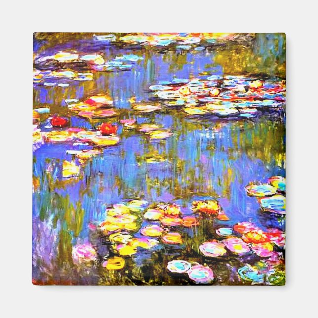 Aimant Monet Nénuphars (Devant)