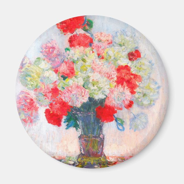 Aimant Monet Peonies (Devant)