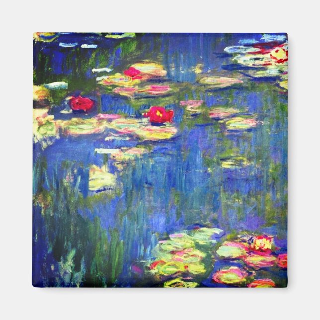 Aimant Monet Water Lilies (Devant)