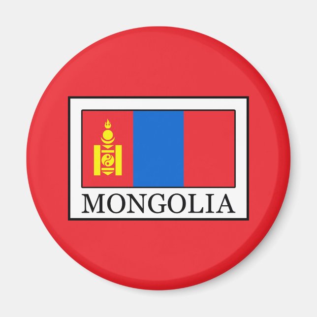 Aimant Mongolie (Devant)