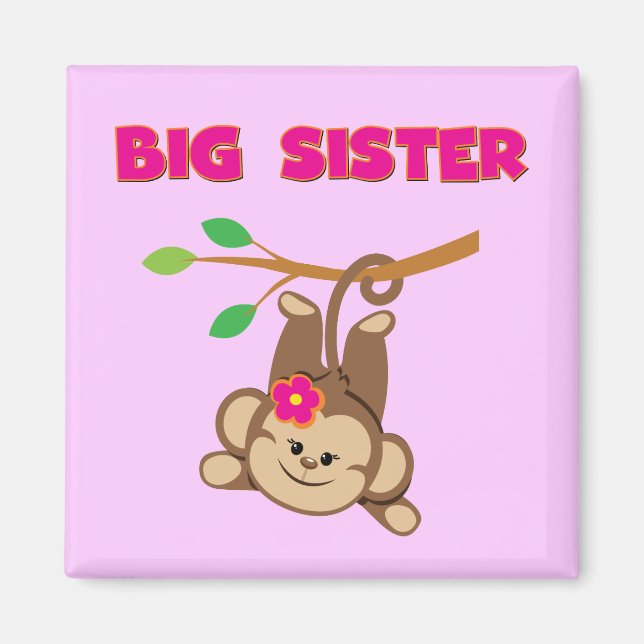 Aimant Monkey Big Sister (Devant)