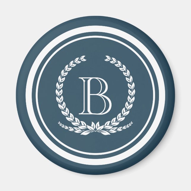 Aimant Monogram design (Devant)