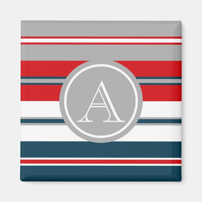 Aimant Monogram design (Devant)