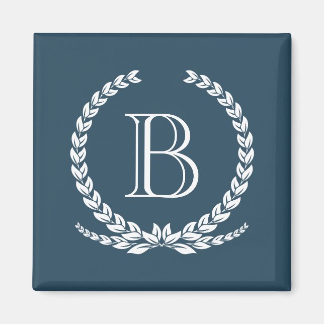 Aimant Monogram design (Devant)
