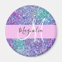 Monogramme à étincelles de Parties scintillant ble