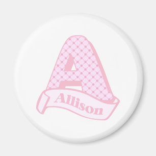 Aimant Monogramme d'Allison