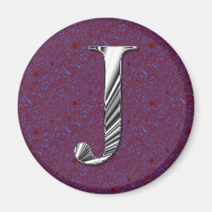 Aimant Monogramme de la lettre J