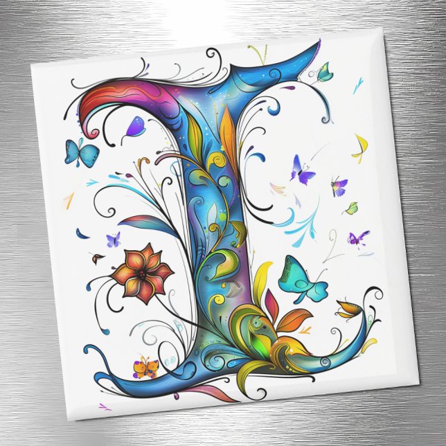 Aimant Monogramme lunaire I (Créateur téléchargé)