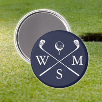 Monogramme personnalisé bleu marine