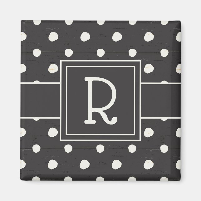 Aimant monogramme | Signs Step One (Devant)