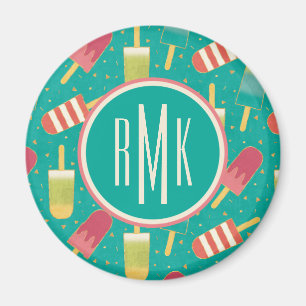 Aimant Monogramme  Un peu de plaisir dans l'étape du sol