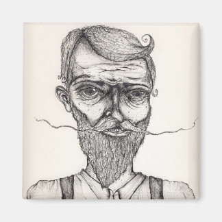 Aimant monsieur 8x10