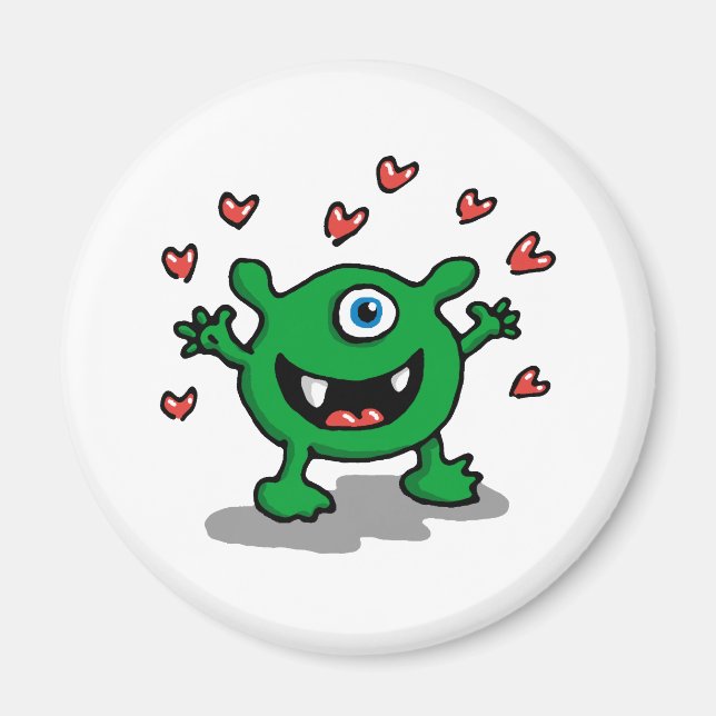 Aimant Monster Love (Devant)