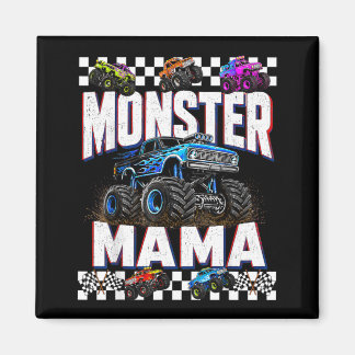 Aimant Monster Truck Mama Family Matching Monster Trucks