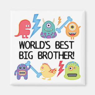 Aimant Monsters World's Best Big Brother