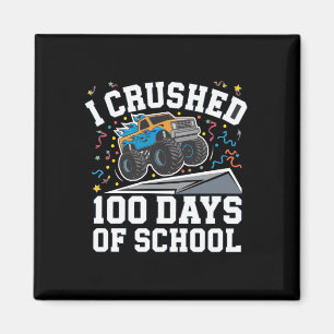 Aimant Monstre camion 100 jours d'école 100e jour d'école