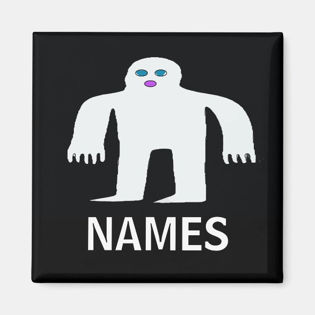 Aimant Monstre,, Souvenir (Devant)