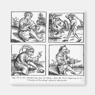 Aimant Monstres soutenus du déluge