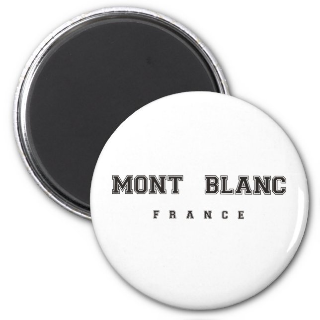 Aimant Mont Blanc (Devant)
