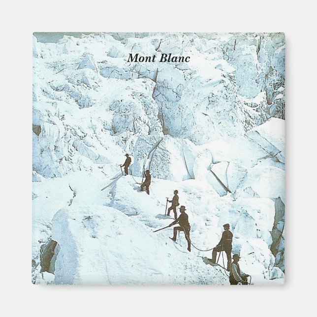 Aimant Mont Blanc - (Devant)
