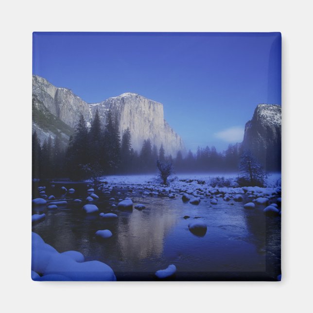 Aimant Mont El Capitan, Parc national de Yosemite, (Devant)