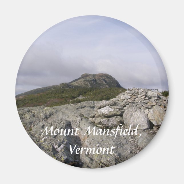 Aimant Mont Mansfield, Vermont (Devant)