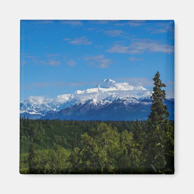 Aimant Mont McKinley en Alaska (Devant)