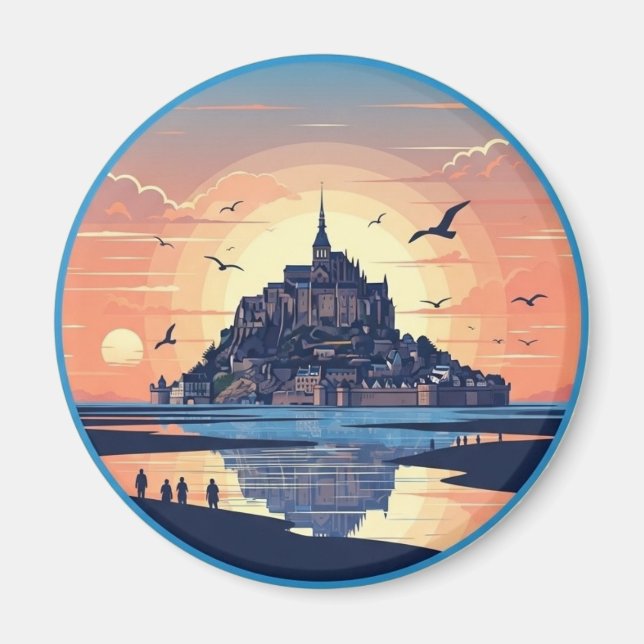 Aimant Mont Saint-Michel France Normandy (Devant)