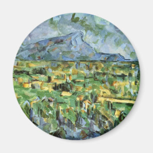 Aimant Mont Sainte-Victoire par Paul Cézanne (la