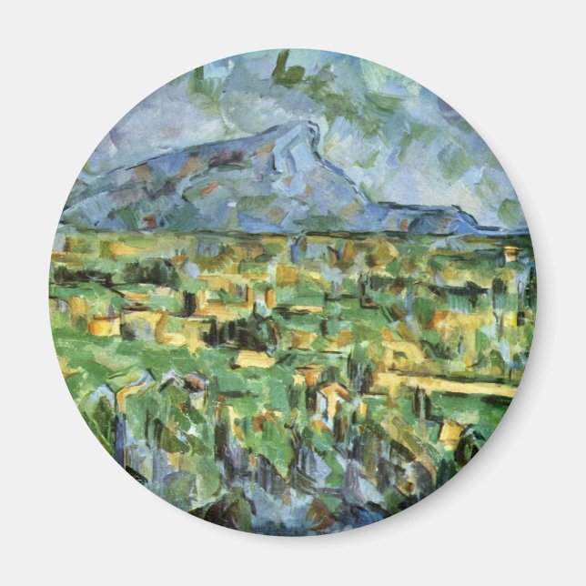 Aimant Mont Sainte-Victoire Par Paul Cézanne (Meilleure Q (Devant)