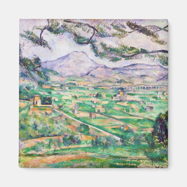 Aimant Mont Sainte-Victoire, Paul Cezanne (Devant)