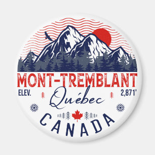 Aimant Mont-Tremblant Canada Québec ski Montagne