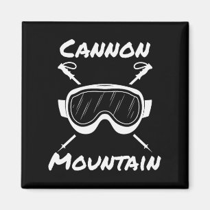 Aimant Montagne Cannon Franconia Notch Ski Skieur Ski G