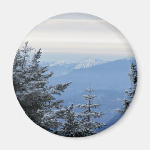 Aimant Montagne de Sugarloaf sur l'horizon au Maine