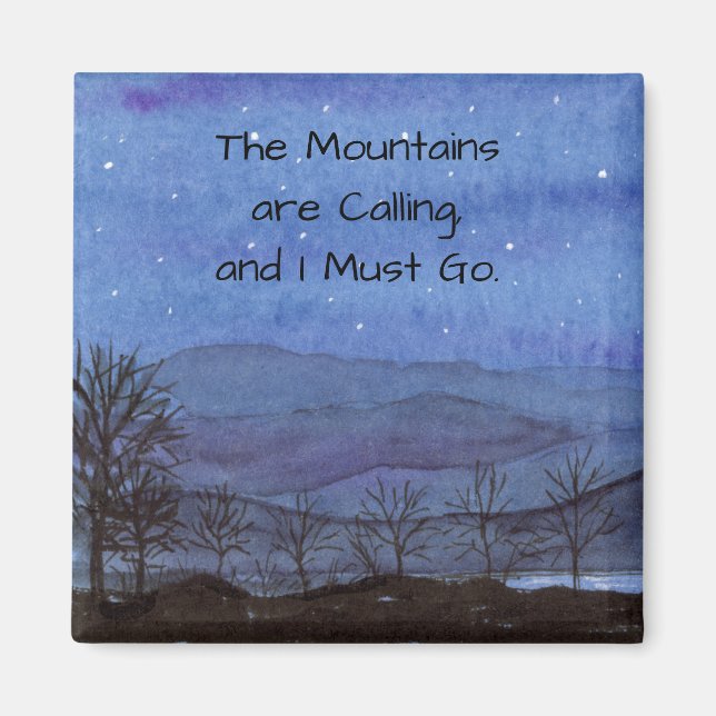 Aimant Montagnes (Devant)
