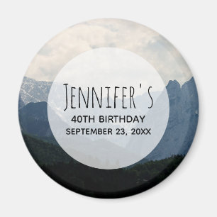Aimant Montagnes alpines Nature Photo Pays Anniversaire
