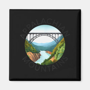 Aimant Montagnes Appalaches Nouveau Pont de la Gorge de l