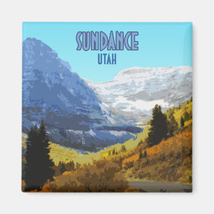 Aimant Montagnes de Sundance Utah vintages