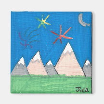 Montagnes et Feux d'Artifice