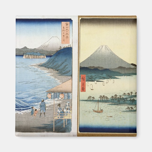 Aimant Montagnes et littoral (Devant)