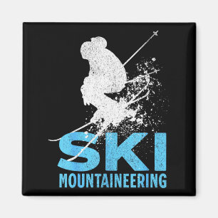 Aimant Montagnisme à ski
