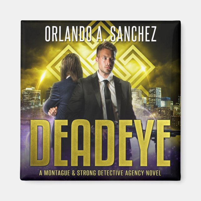 Aimant Montague & Strong - oeil mort (Devant)