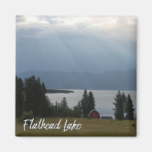 Montana Flathead Lake Shore Red Granges