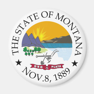 Aimant Montana sign